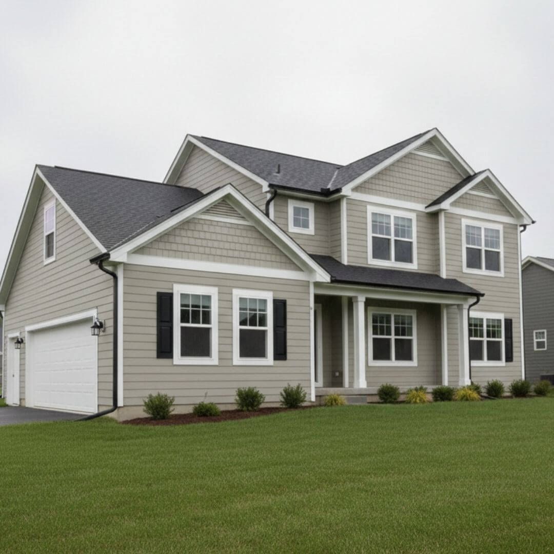 house with vinyl siding