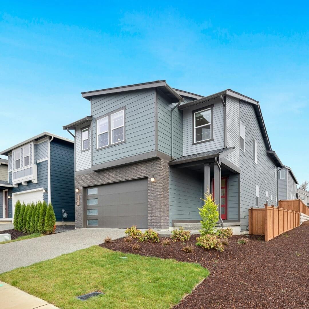 house with new siding