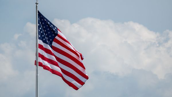 American flag blowing in the wind The Role of Training in Local Government IT Compliance Hero.jpg