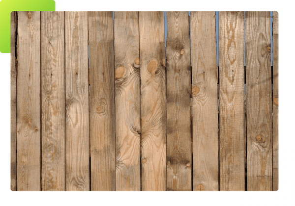 wood fence