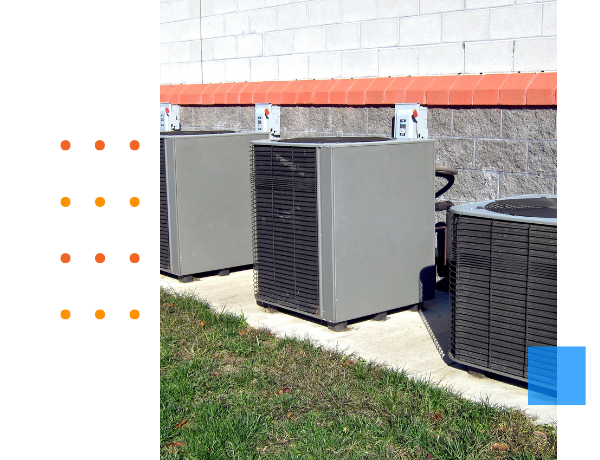 hvac units outside