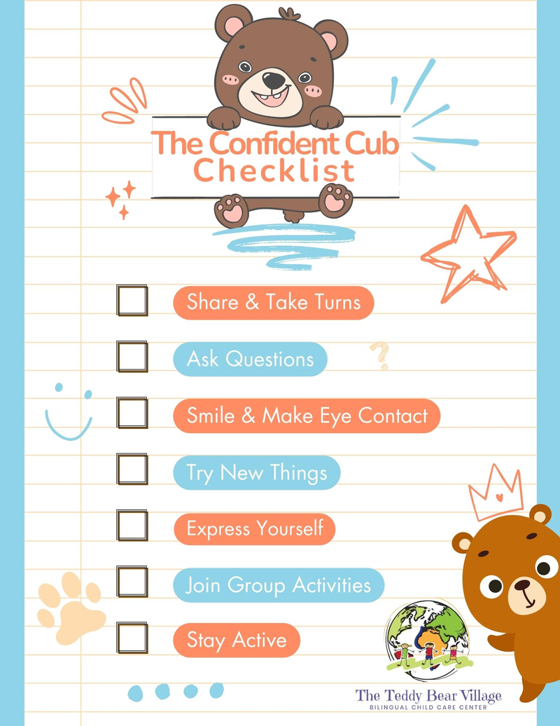 Confident kid checklist