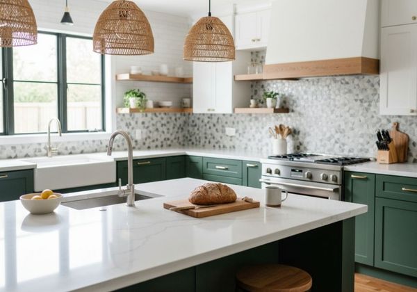 newly remodeled kitchen