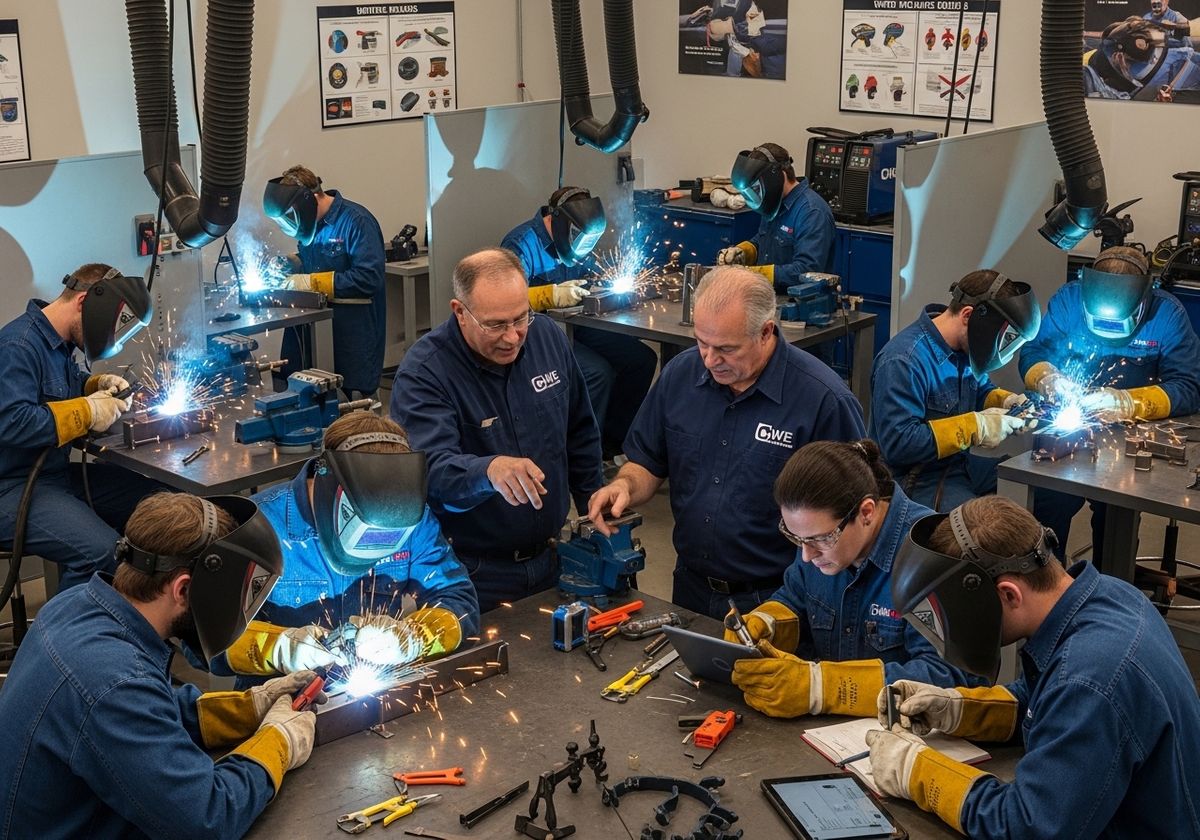 Welding Training Session