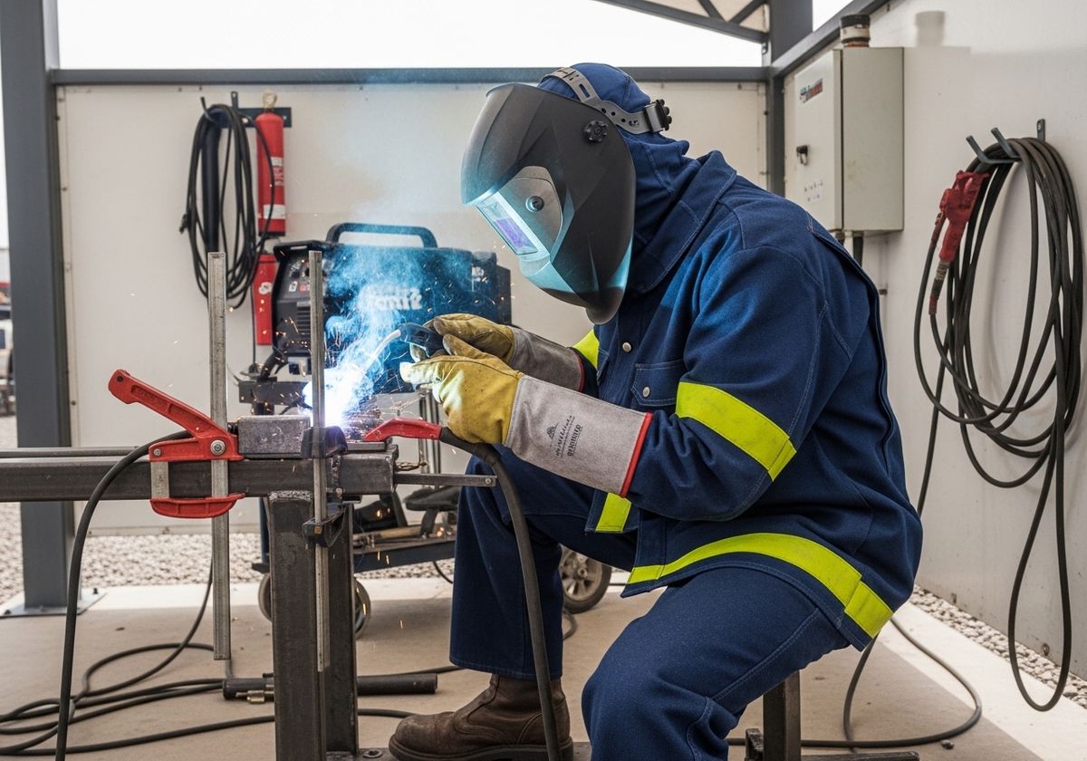 Welder at Work
