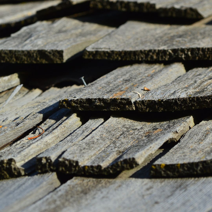 rotted shingles