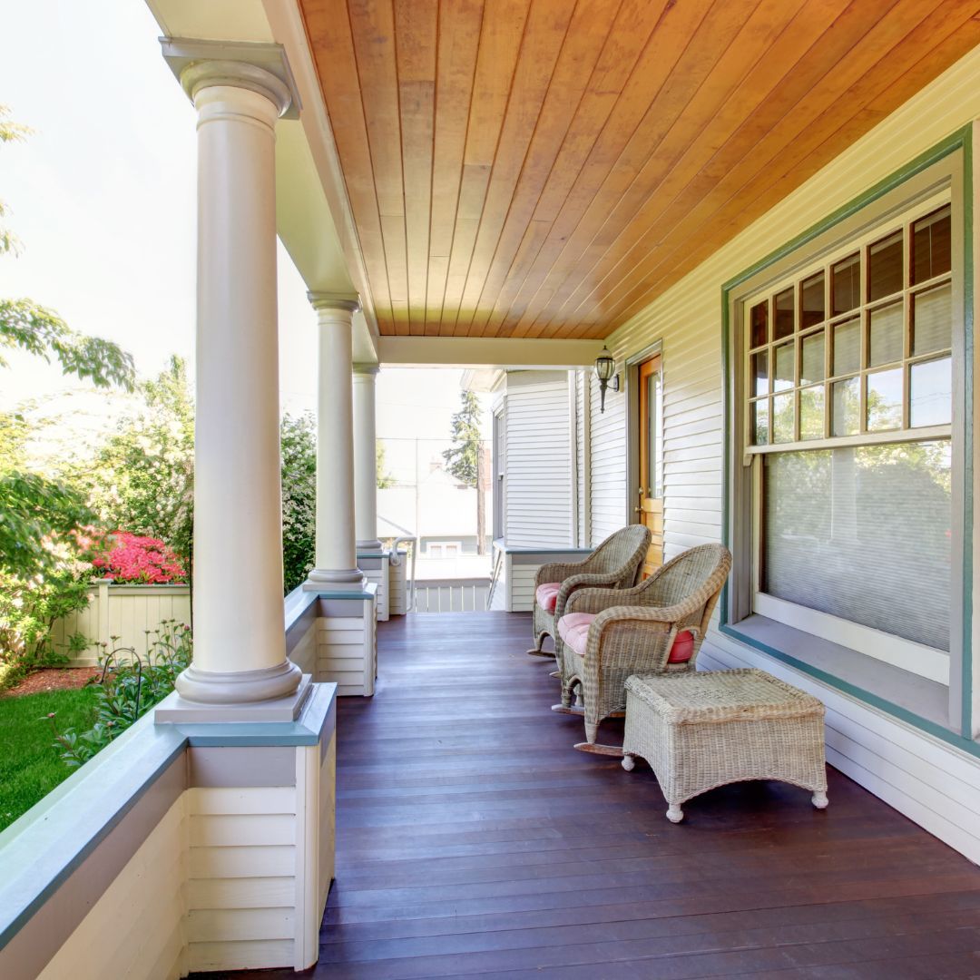 timeless front porch