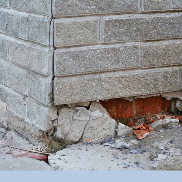 cracked foundation