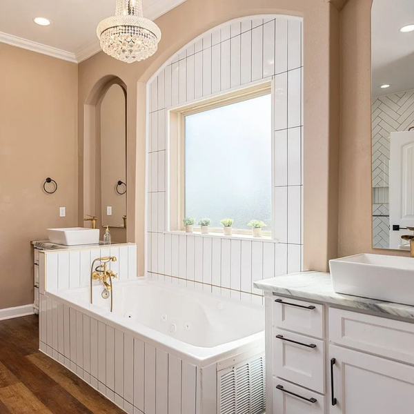 bathroom completed by BRIO Builders