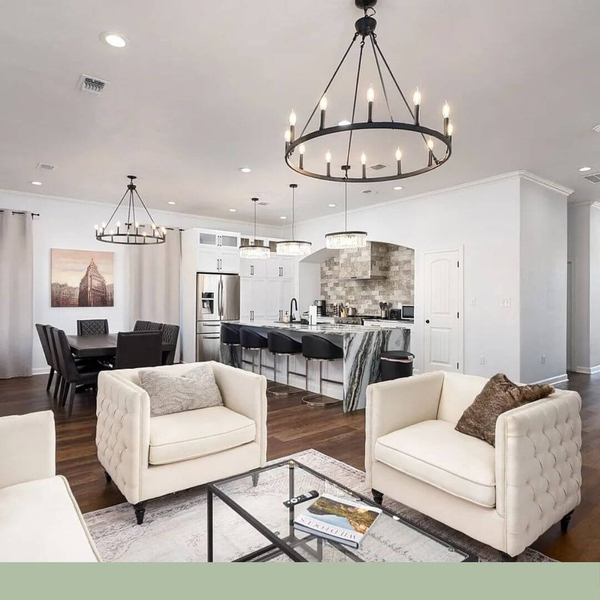 newly built living area