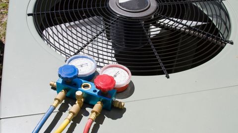 HVAC tools and unit HVAC tools and unit