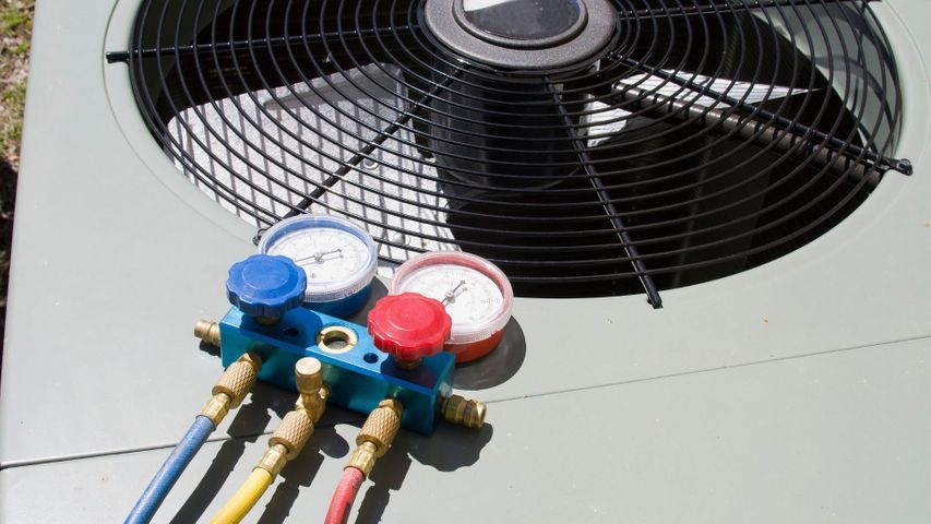 HVAC tools and unit