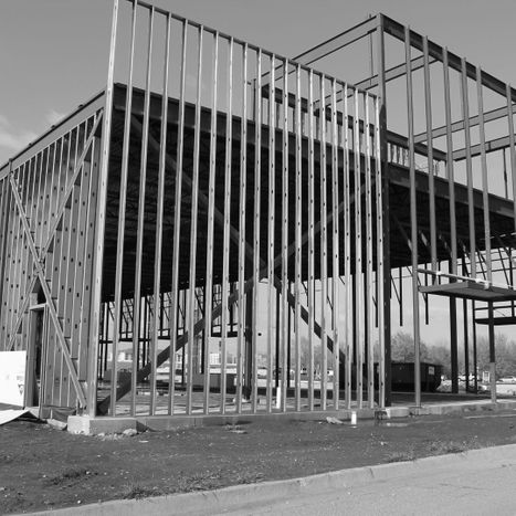 commercial building build in progress commercial building build in progress