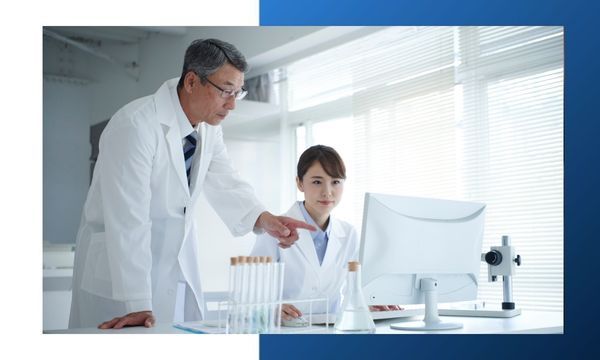 scientists working in a laboratory scientists working in a laboratory