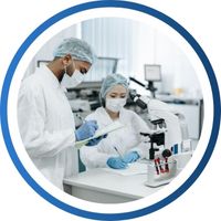 scientists working in a laboratory
