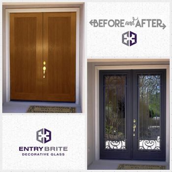 Vented Products Before and After - Entry Brite