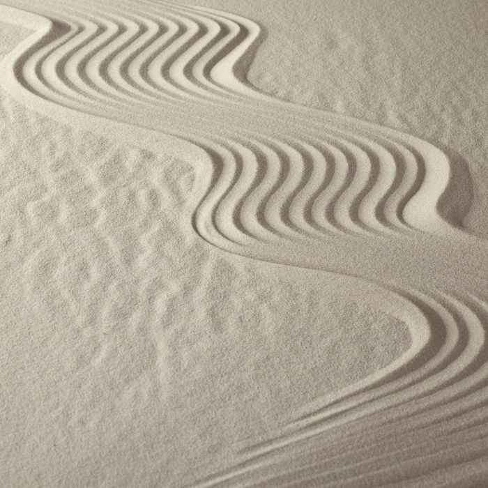 relaxing sand pattern
