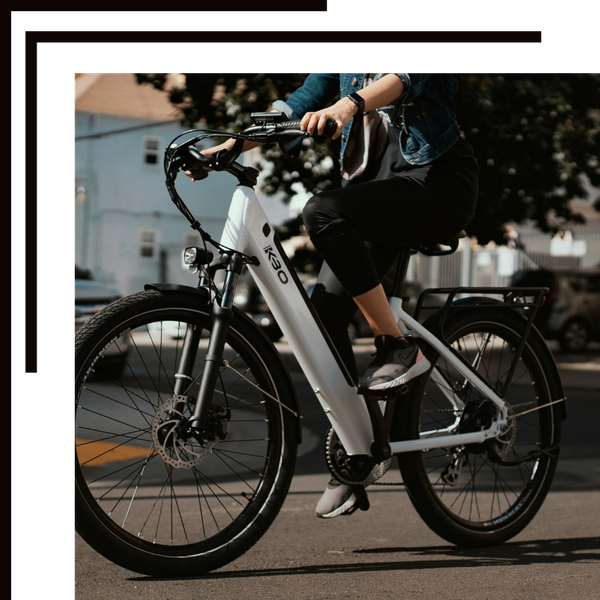 person riding electrical bike