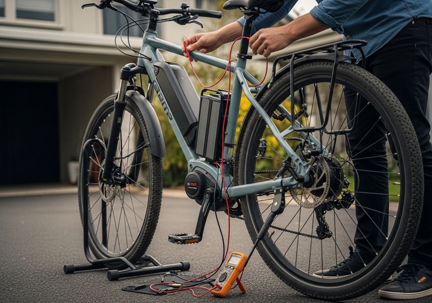 Servicing an Electric Bicycle
