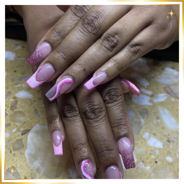 pink nails pink nails