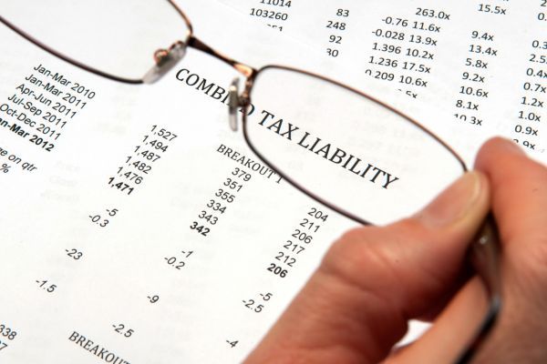 tax liability paperwork