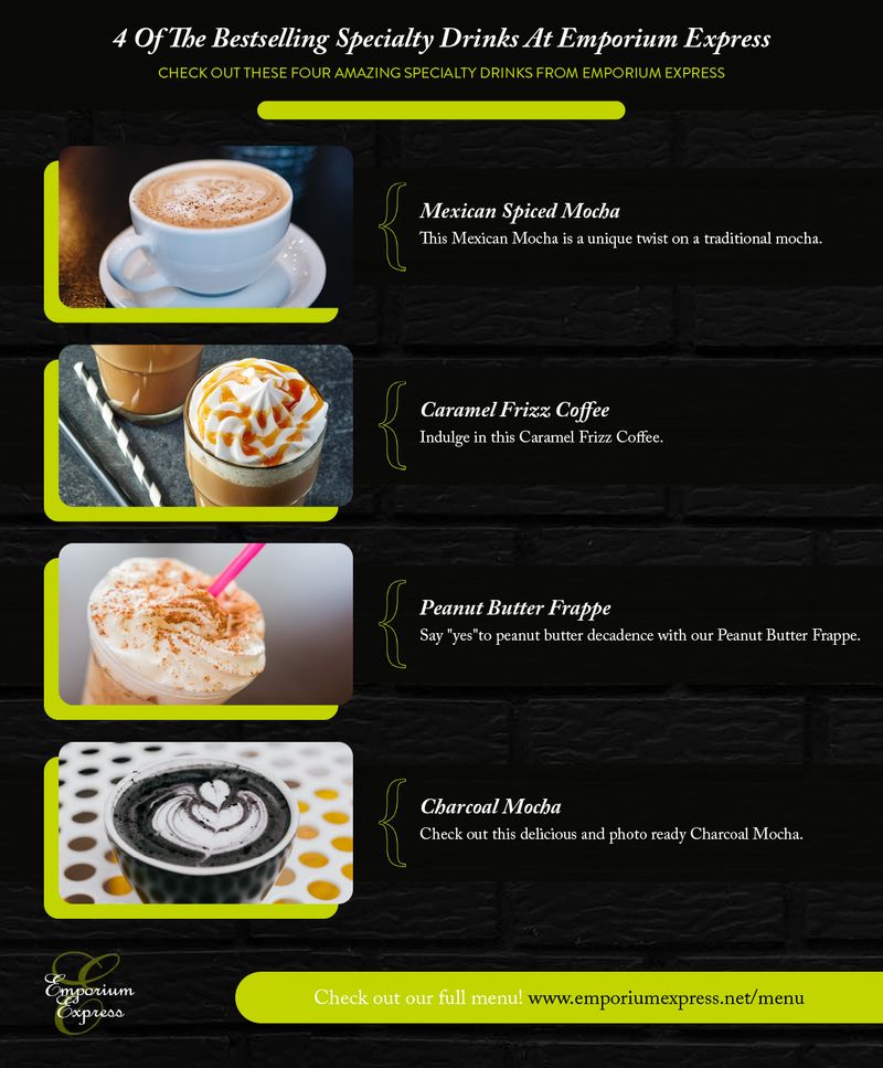 Indulge in Our Specialty Coffees