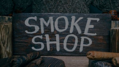 smoke shop sign