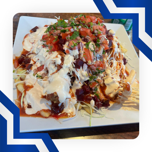 Dish of Salvadoran food Dish of Salvadoran food