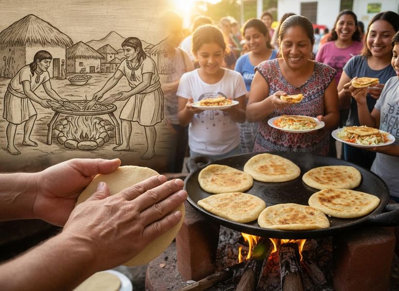 Pupusa Making: Traditional and Community Celebration