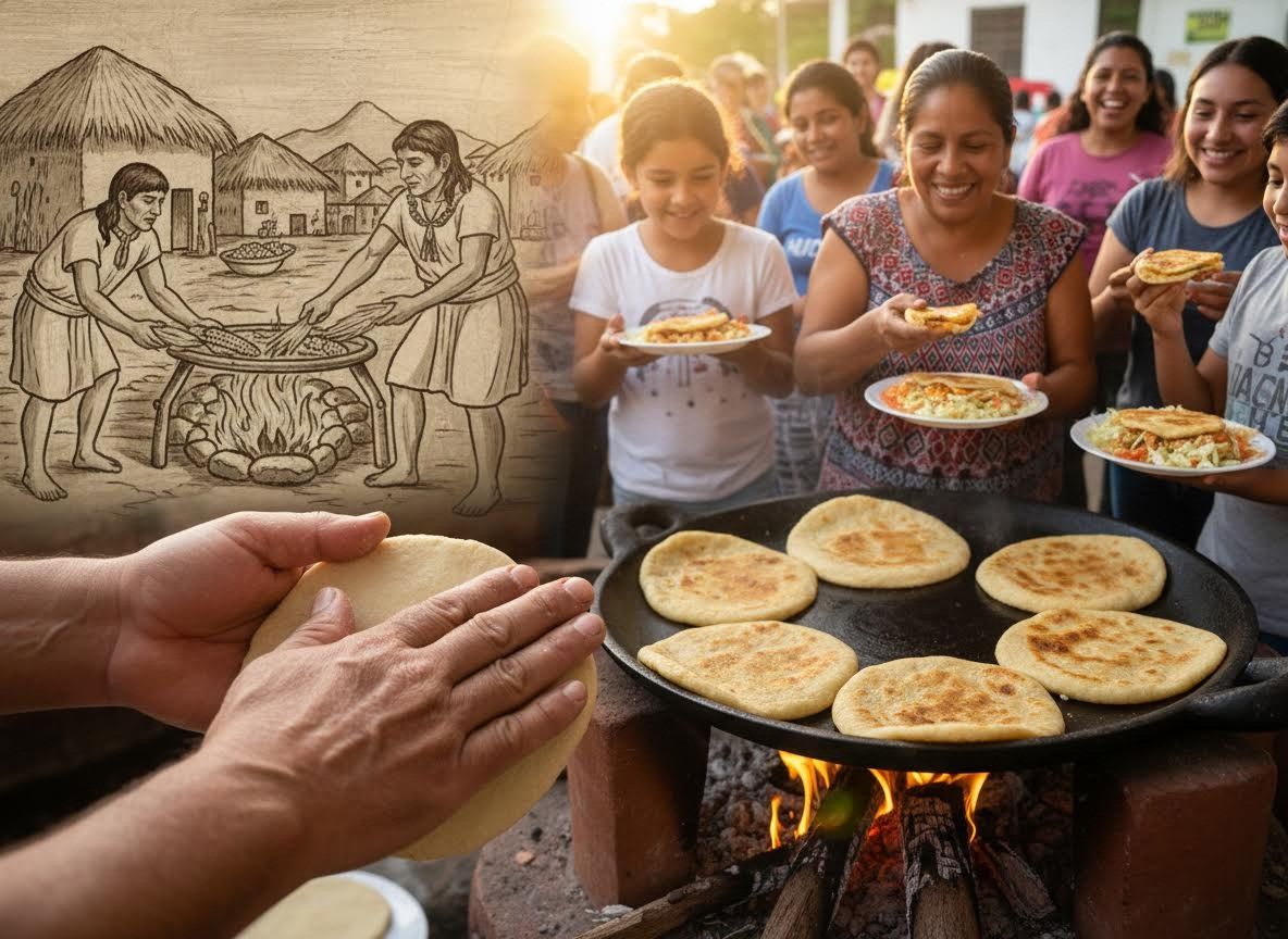 Pupusa Making: Traditional and Community Celebration