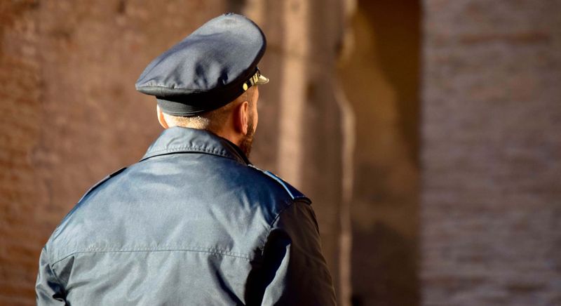 Image of a security guard