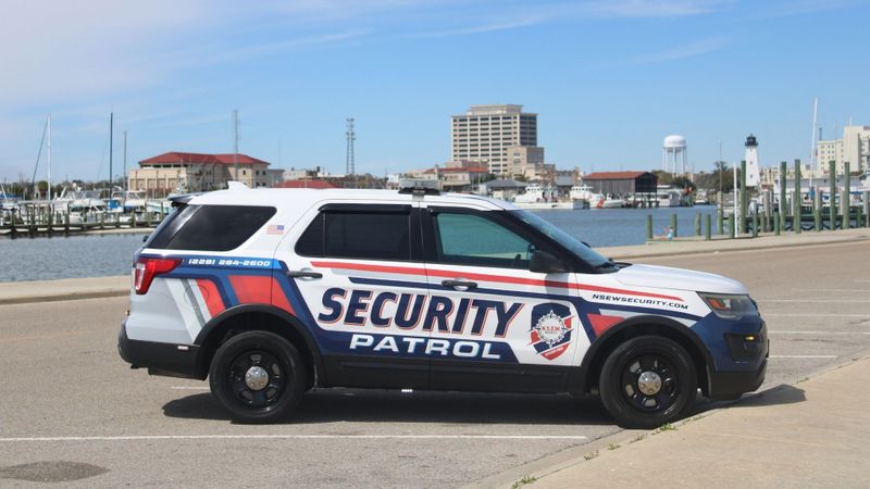 security patrol vehicle