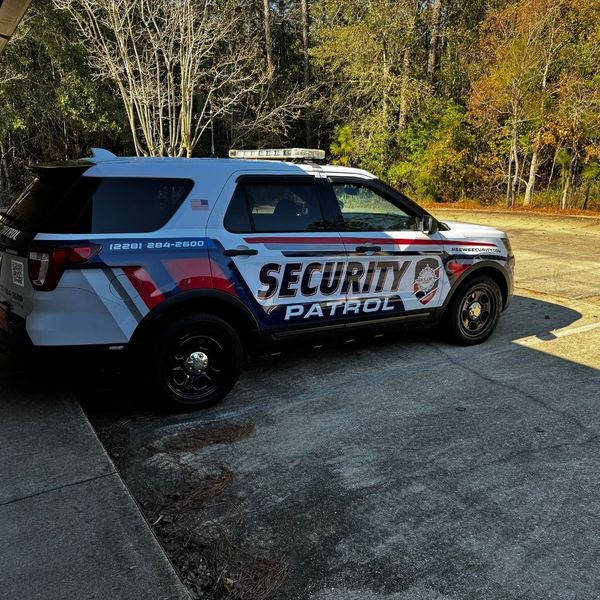 security officer's car security officer's car