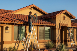 installing lights