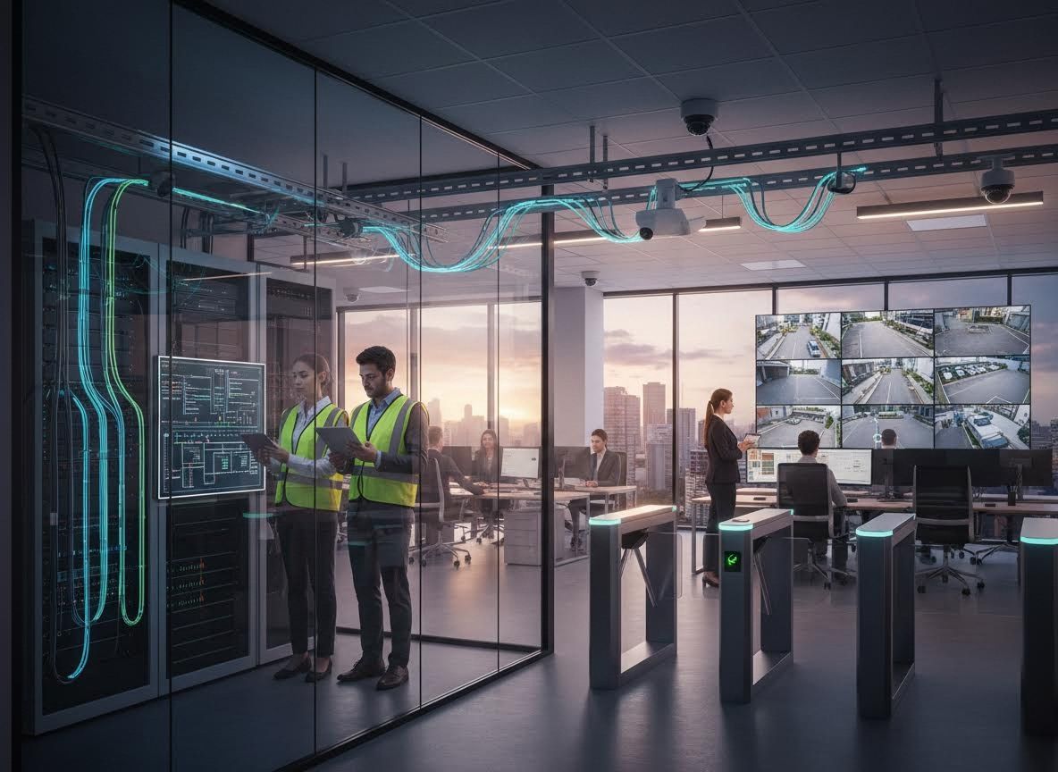 Integrated Security and Data Center Management with Personnel