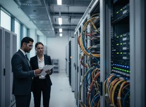 IT Professionals in Data Center
