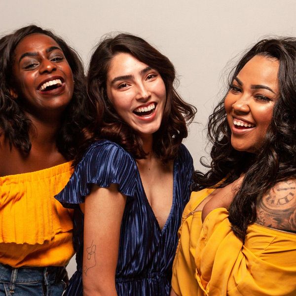 Group of ladies smiling