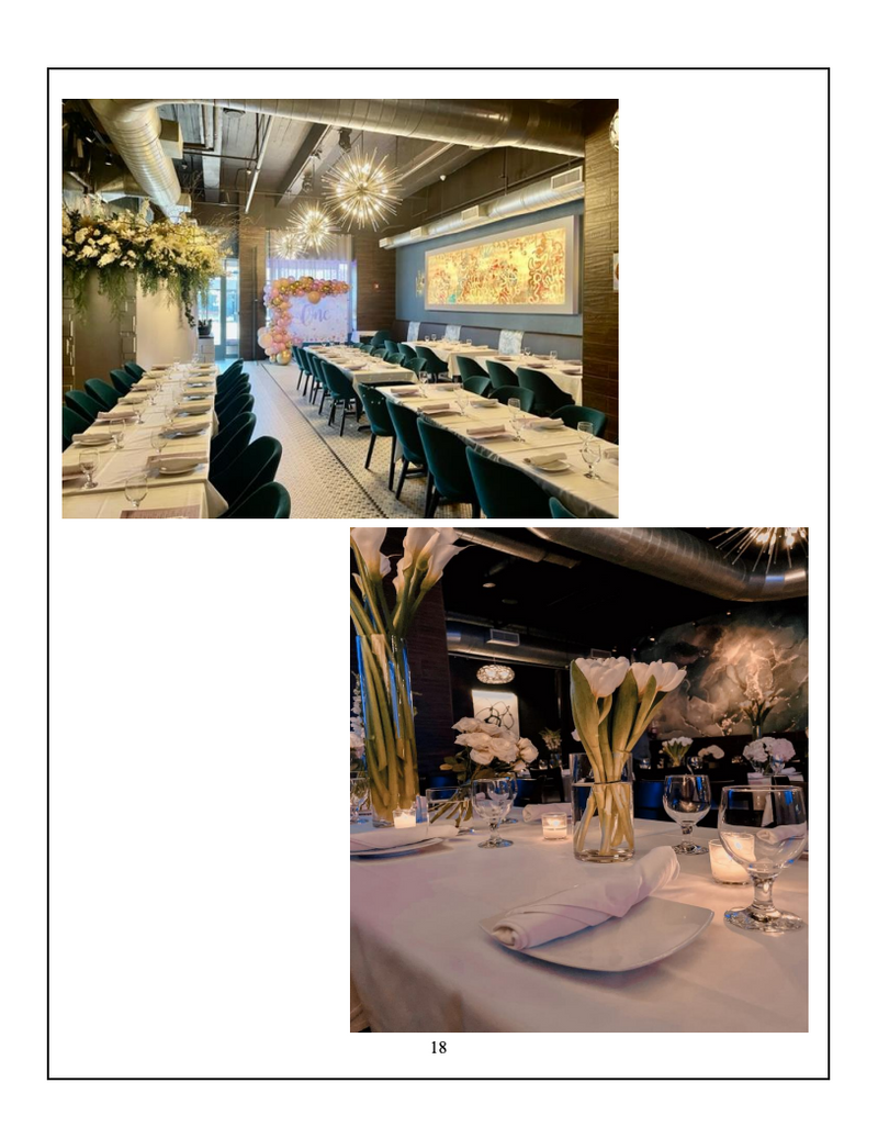 Private Dining Event For 2-01 50th ave, LIC, Queens