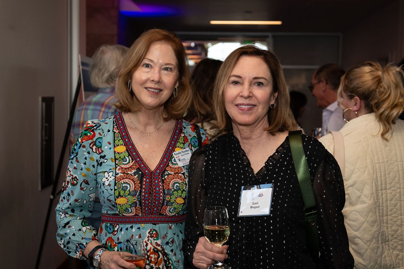 Guests posing for a photo