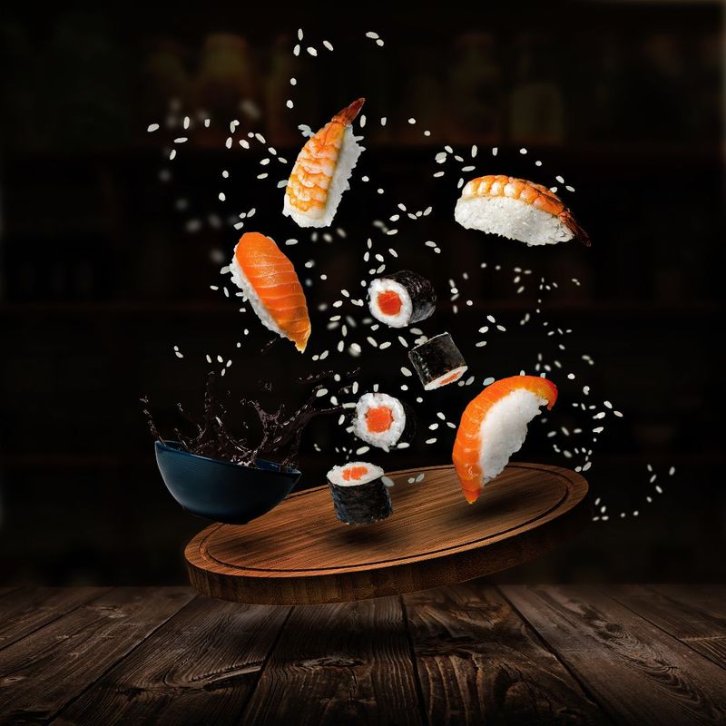 Falling Sushi