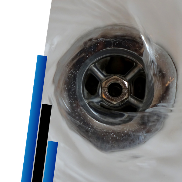 water going down the drain