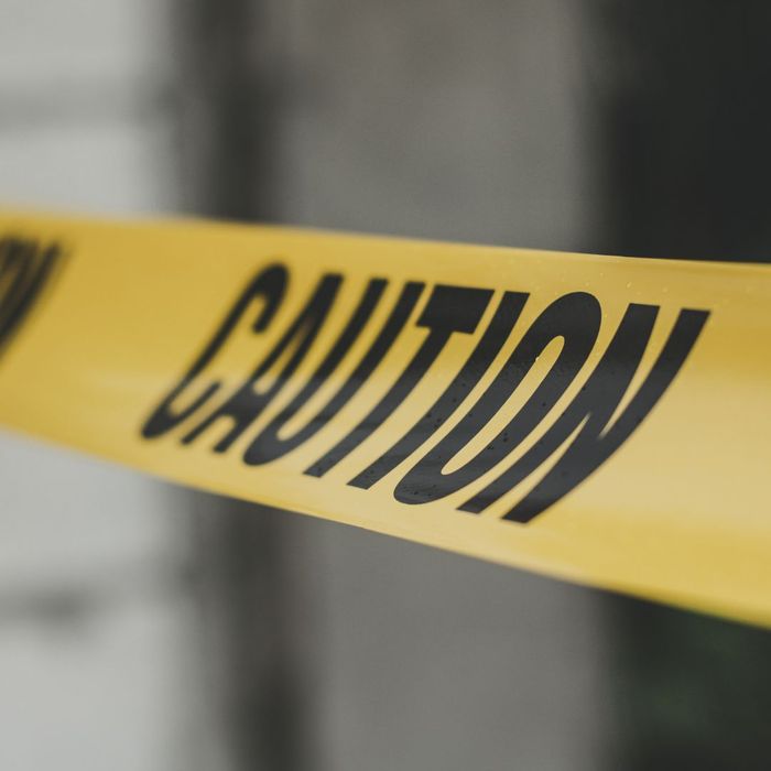 Caution tape.