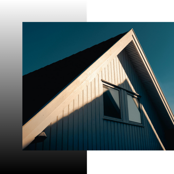 close up of a roof