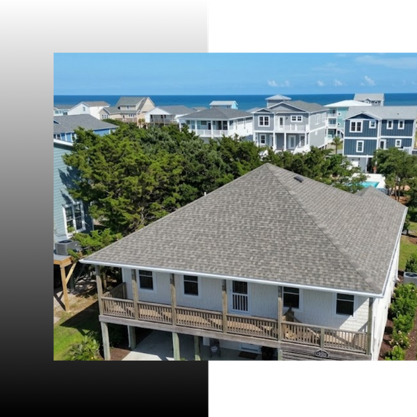 view of the tops of a roof in North Carolina