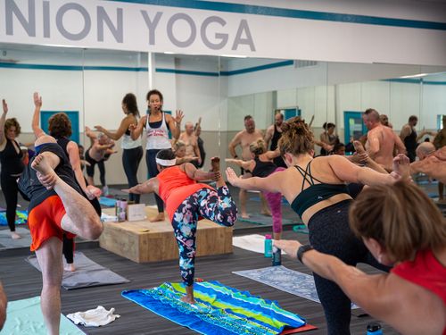 A photo of the Alamo Heights The Union yoga studio.