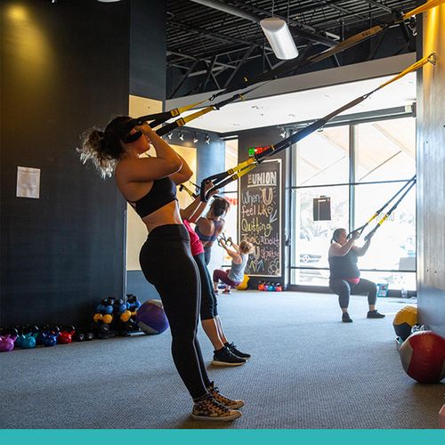 Photo of women working out