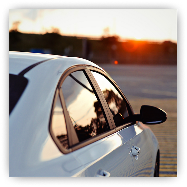 car in the sun