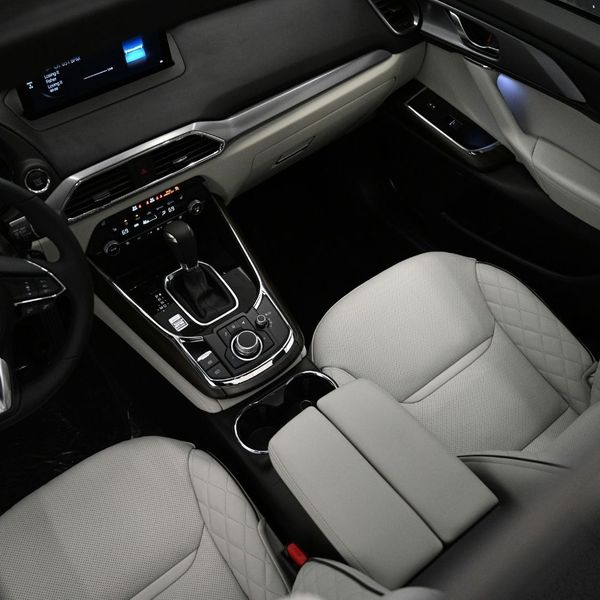 vehicle interior detailing after photo