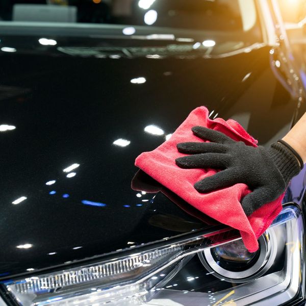 wiping off car exterior wiping off car exterior