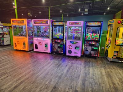 Arcade games at Jungle George’s in Fort Wayne, Indiana